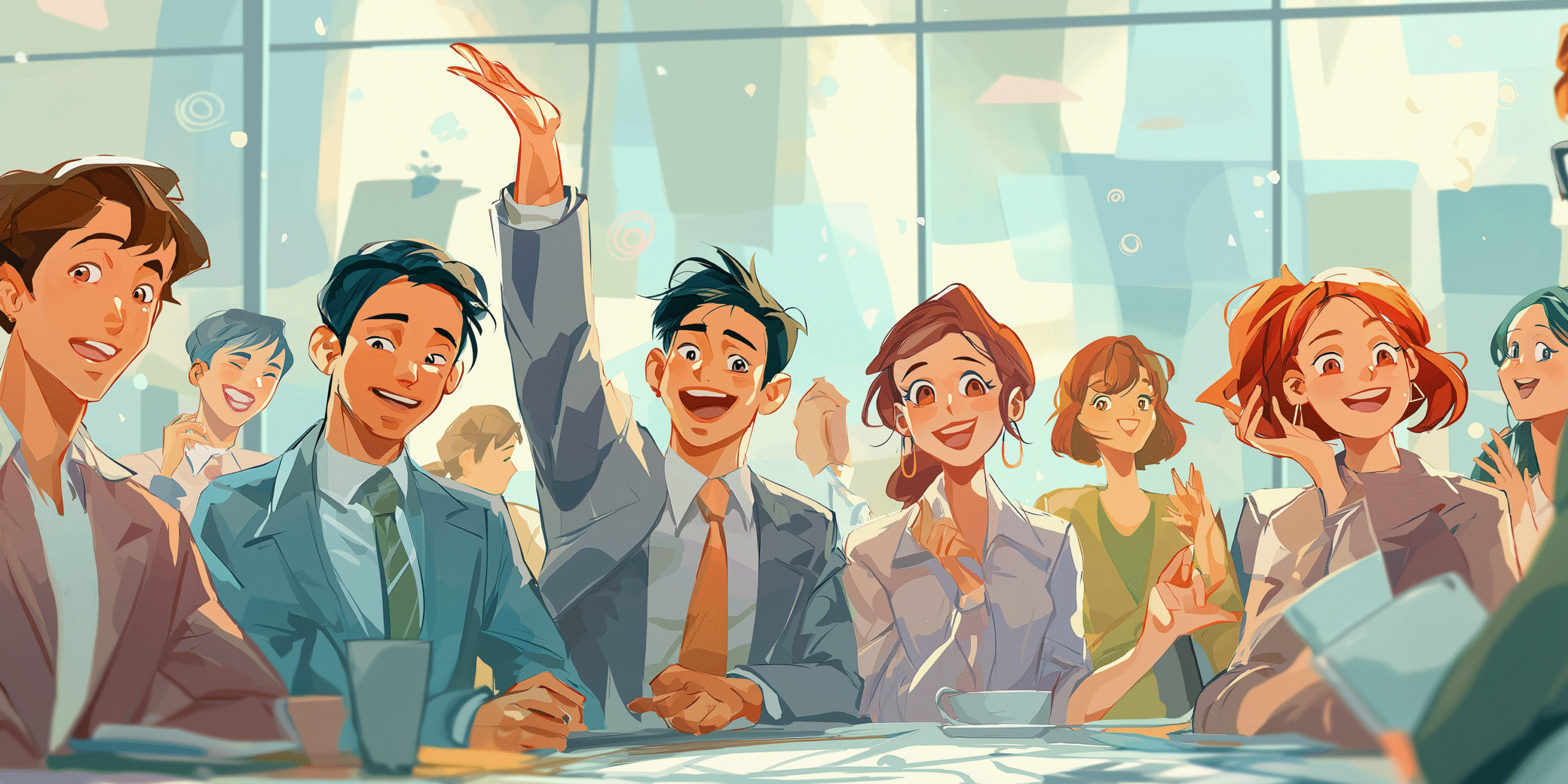 toneyliu many young male and female asian executives discussing d5f66c60 a4dd 46c4 aa6f 88edec265e30